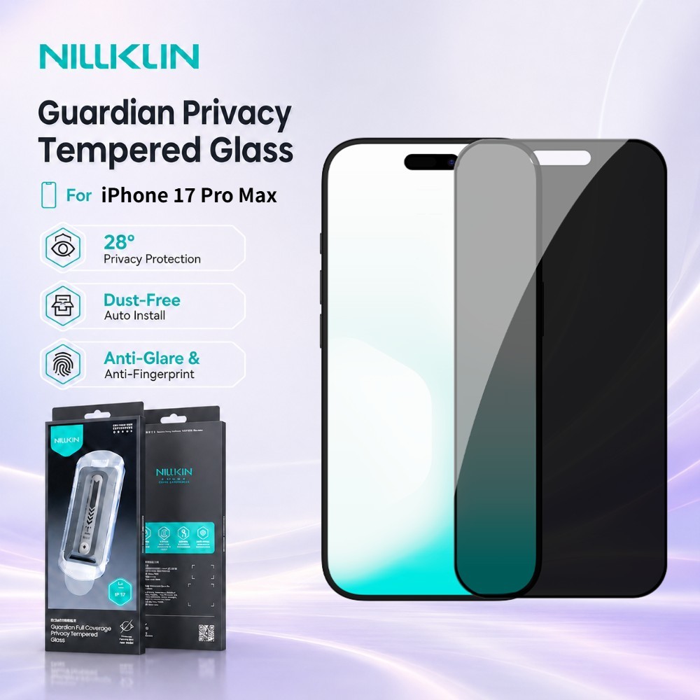 ฟิล์มกระจก สำหรับ iPhone 17 Pro Max 16 Plus Full Coverage Anti-Spy 9H 9H