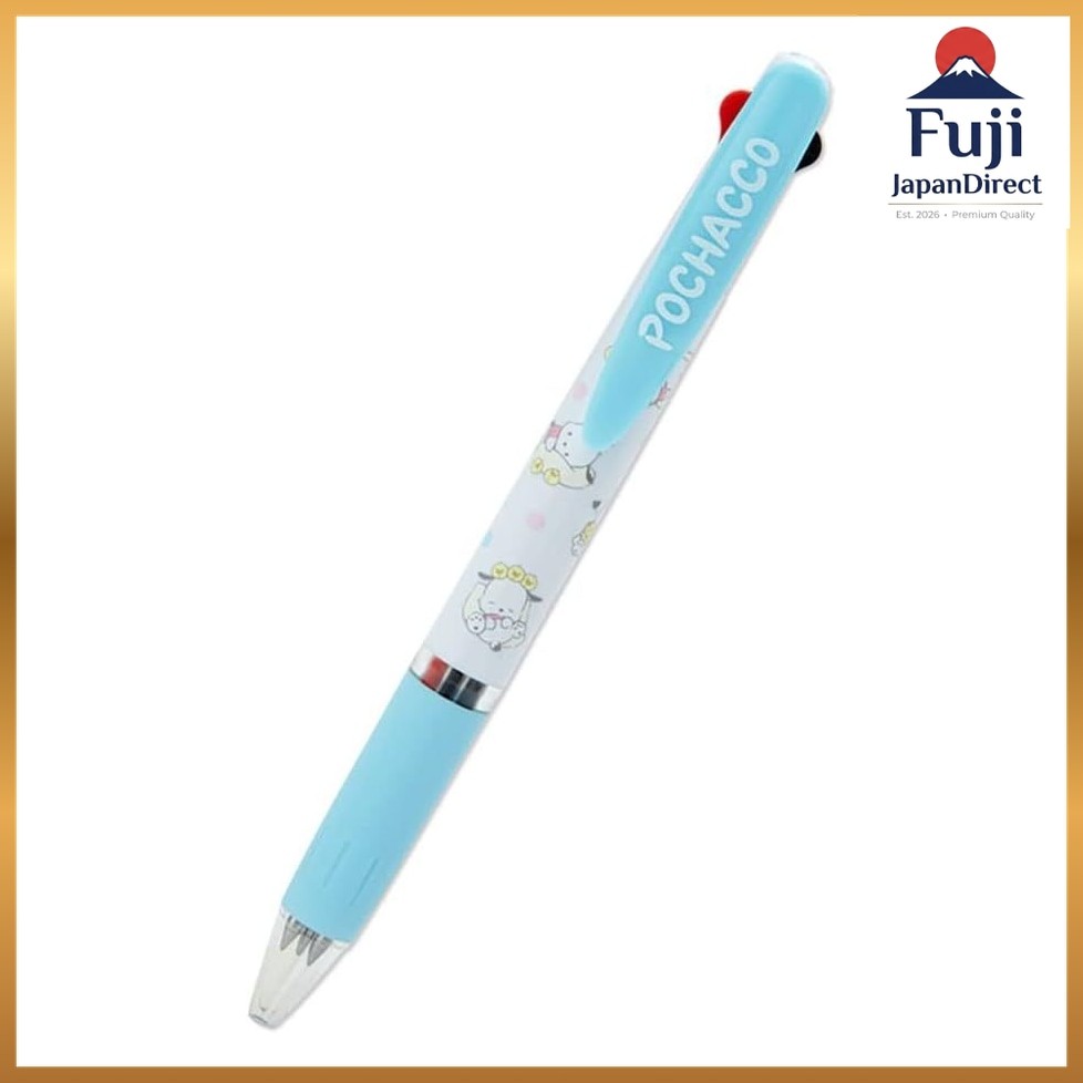 Sanrio Pochacco Mitsubishi Pencil Jet Stream 3 Color Ballpoint Pen 982504 Fuji JapanDirect