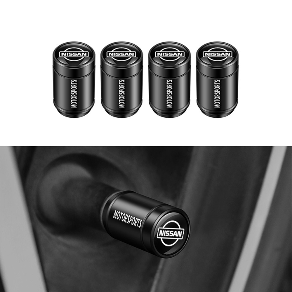 4 แพ็ค Nissan ยางวาล์วหมวกรั่วยาง O-แหวน,ยางวาล์ว Stem Caps Fit สําหรับ Nissan Murano Altima Kicks A