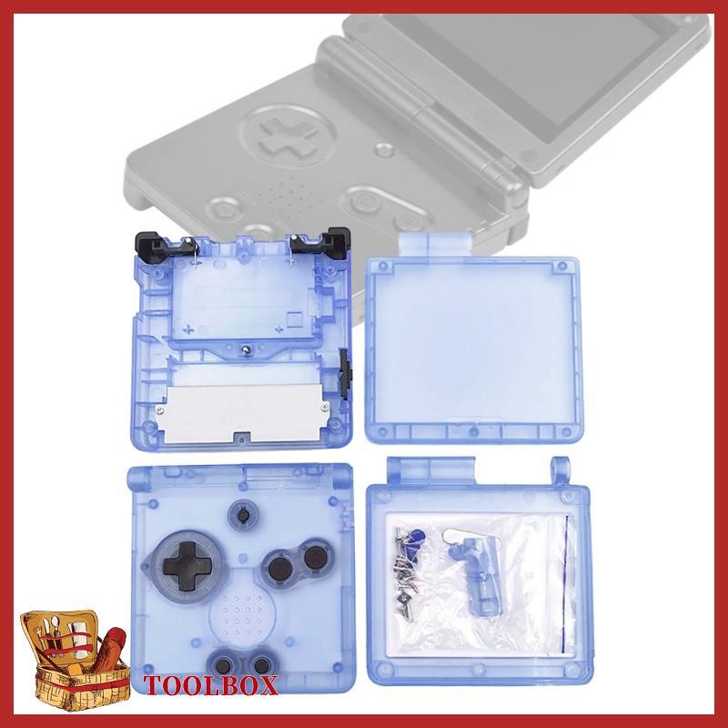 TOOLBOX เคสเชลล์ใสสําหรับคอนโซลรุ่นเลือกฝาครอบที่ชัดเจนสําหรับ Gameboy Advance
