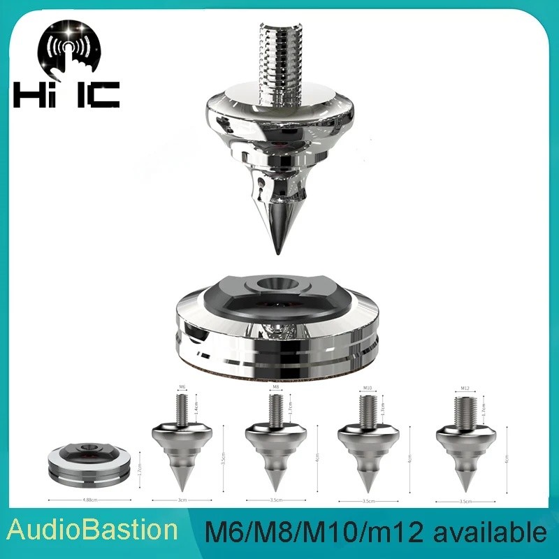 High-end HiFi Audio ลําโพงเครื่องขยายเสียง Preamp DAC เครื่องเล่น CD Absorber เท้า Pad M6 M8 M10 M12