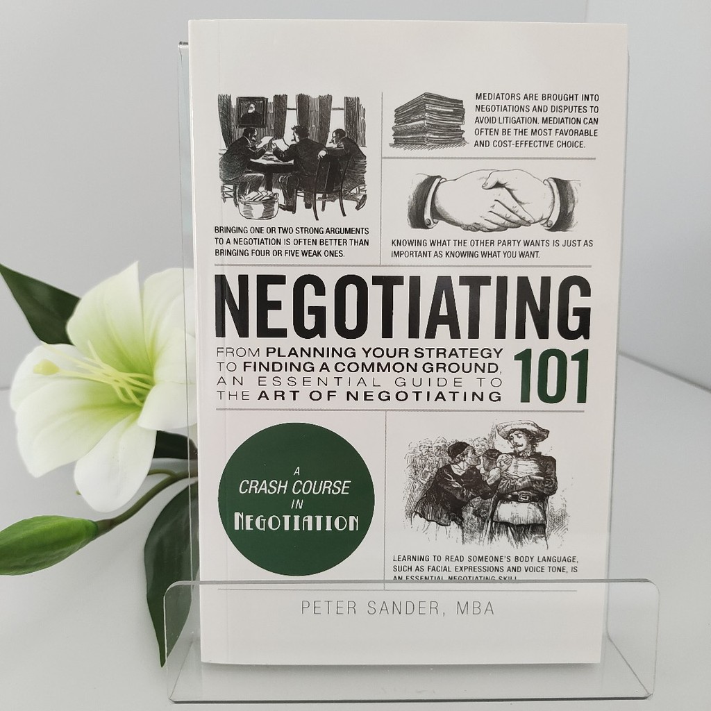 Style 101 Hot Series Negotiating Economic Management English negotiating101 Study Book
