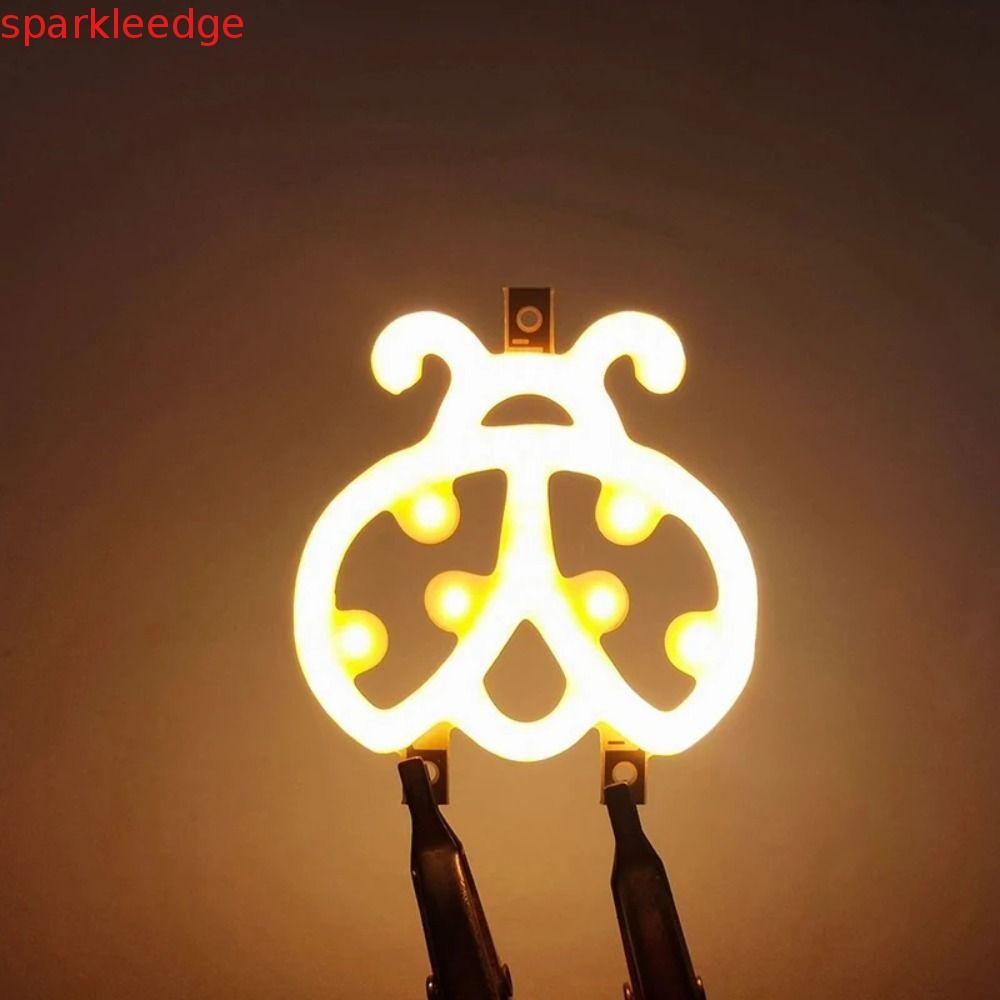 SPARKLEEDGE LED Edison Filament, ยืดหยุ่น 3V Diode Light Filament, ตกแต่งบ้าน Retro Creative การ์ตูน