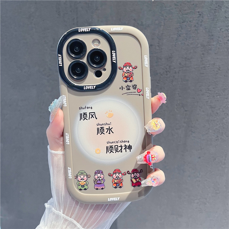 Shun God of Wealth เหมาะสําหรับ opporeno11 เคสโทรศัพท์ reno10/8/7/5/4k11/k10x/k9 Super Hot a97/a93/a