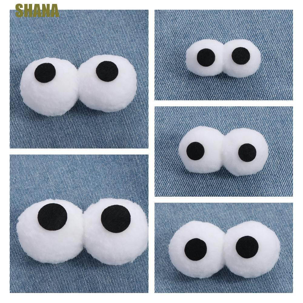 SHANA รอบตุ๊กตาs ตา, งานฝีมือ Soft DIY ตุ๊กตา Access, ของเล่นน่ารัก Kawaii น่ารัก Eyeball ตุ๊กตาอุปก