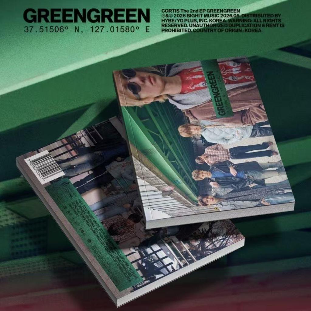 อัลบั้ม EP ชุดที่สองของ CORTIS คือ cortis mini album 2[GREENGREEN]cortis กลับมาอีกครั้งในรูปแบบ PB