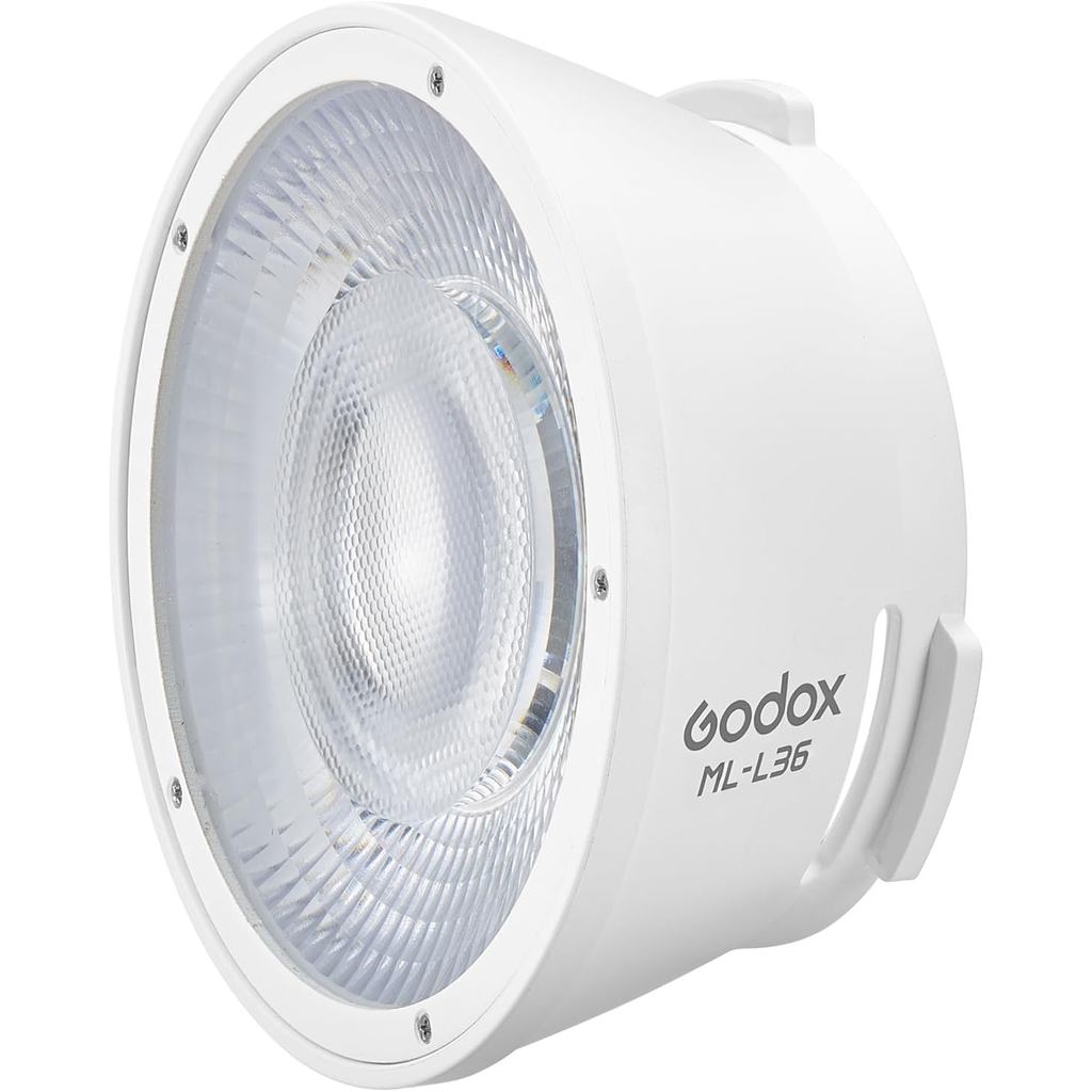 Godox ML-L36 เลนส์สะท้อนแสงสําหรับ Godox ML100Bi ML60II BI ไฟวิดีโอ LED แบบพกพา