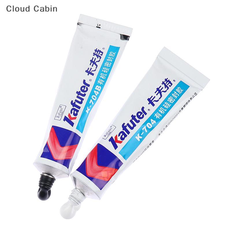 🔥พร้อมส่ง🔥กาวซิลิโคนอุตสาหกรรมขนาด45กรัมยาง K-704 704B ซิลิโคนสีขาว