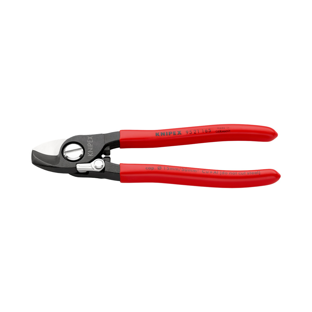 KNIPEX Cable Shears 165 mm คีมตัดสายไฟ 165 มม. รุ่น 9521165