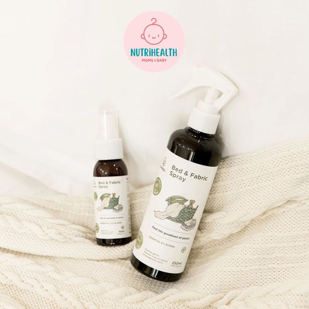 Pureco Bed & Fabric Spray 60 ml & 250 ml - สเปรย์ป้องกันไรป้องกันแบคทีเรีย ต้านเชื้อรา ที่นอนเกรดอาห