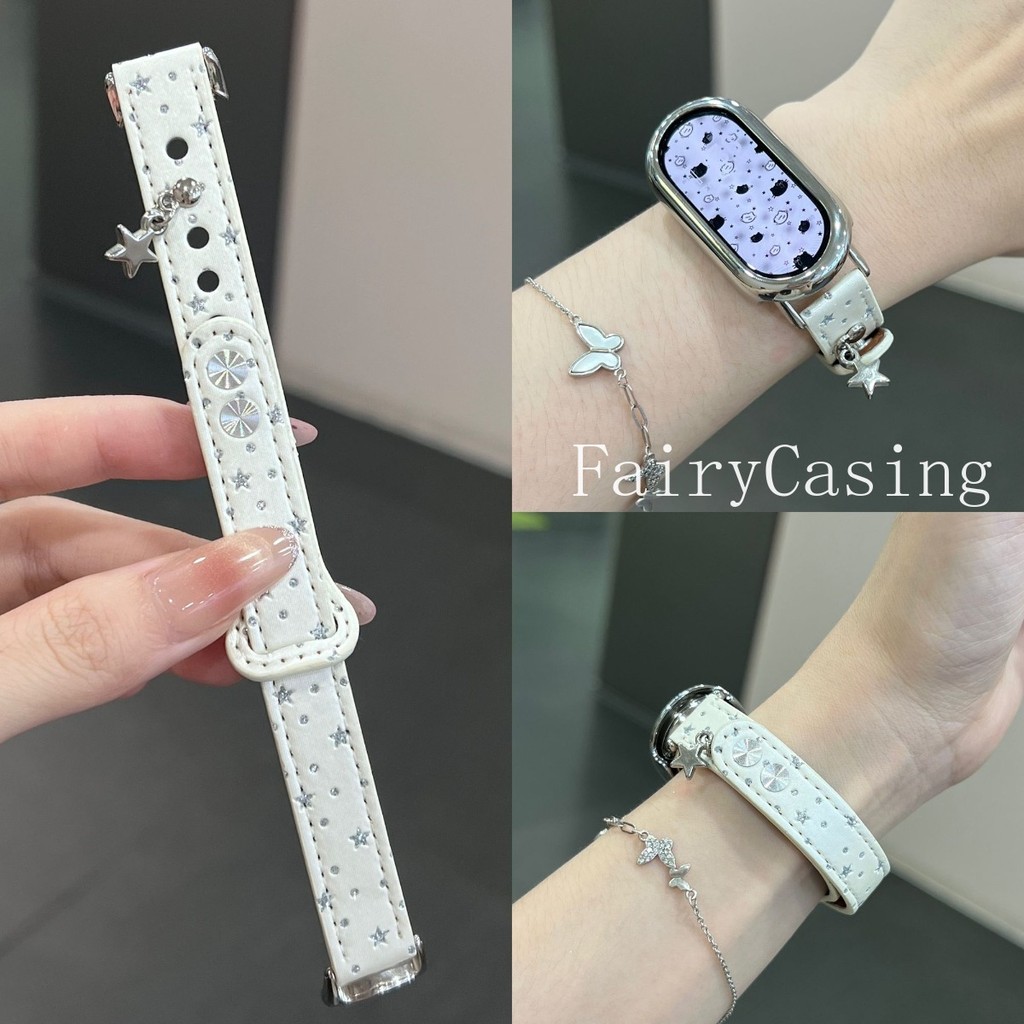 แกะสลักดาวหนังคู่เล็บสําหรับ เสี่ยวหมี่ ไมล์ วงดนตรี 11 10 9 8 7 6 5 4 3 สร้อยข้อมือสําหรับ เรดมี่ นาฬิกา 6 5 4 สายรัดข้อมือ