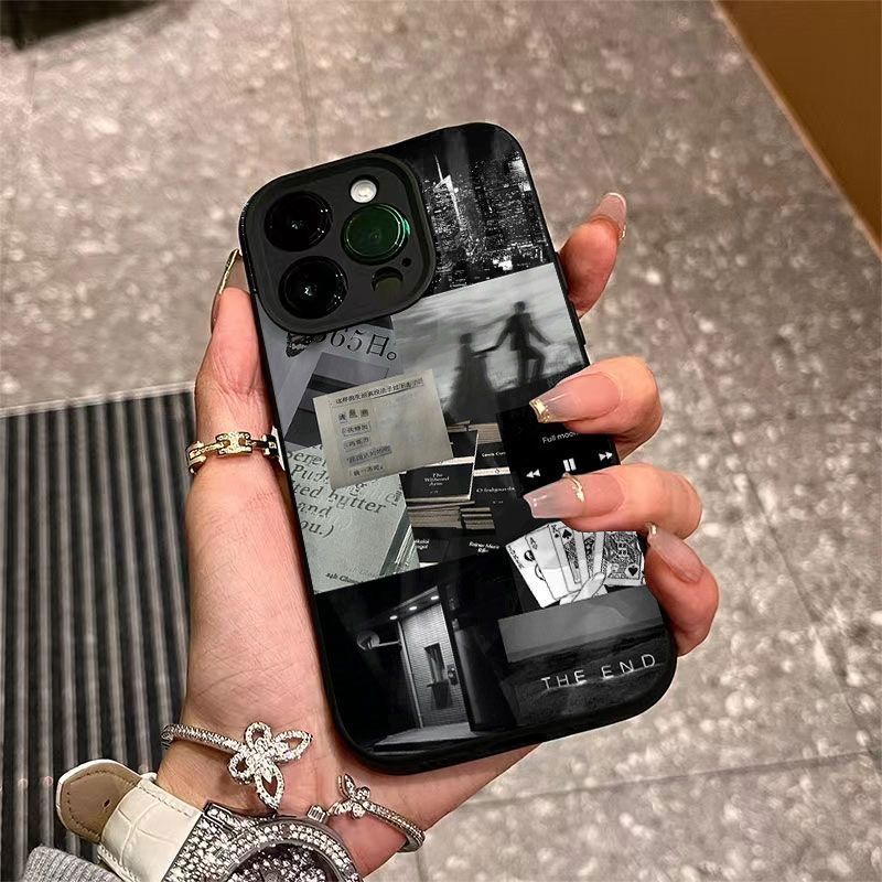Life Splicing Fragments เหมาะสําหรับ iPhone 14 17 7 8 plus XSMAX 16 Pro Max 12 Pro Max 15 XS Max 11 Pro 13 Pro 15 Pro เคสโทรศัพท์จีบป้องกันรอยขีดข่วน