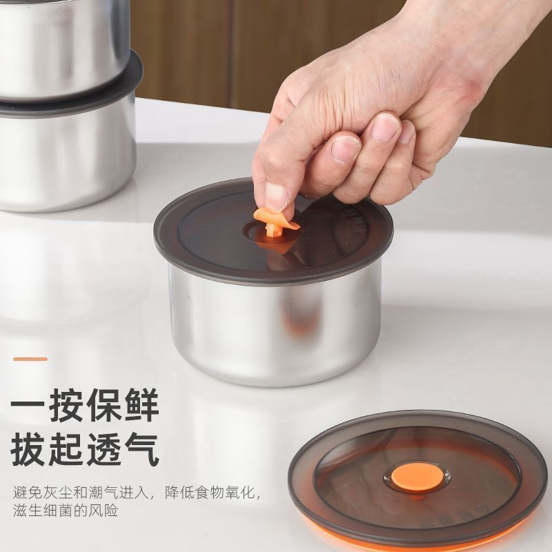 Round Fresh-Keeping Bowl Lid พลาสติกเกรดอาหารซิลิโคน Fresh-Keeping Lid Universal Round Bowl ฝาปิด Fr
