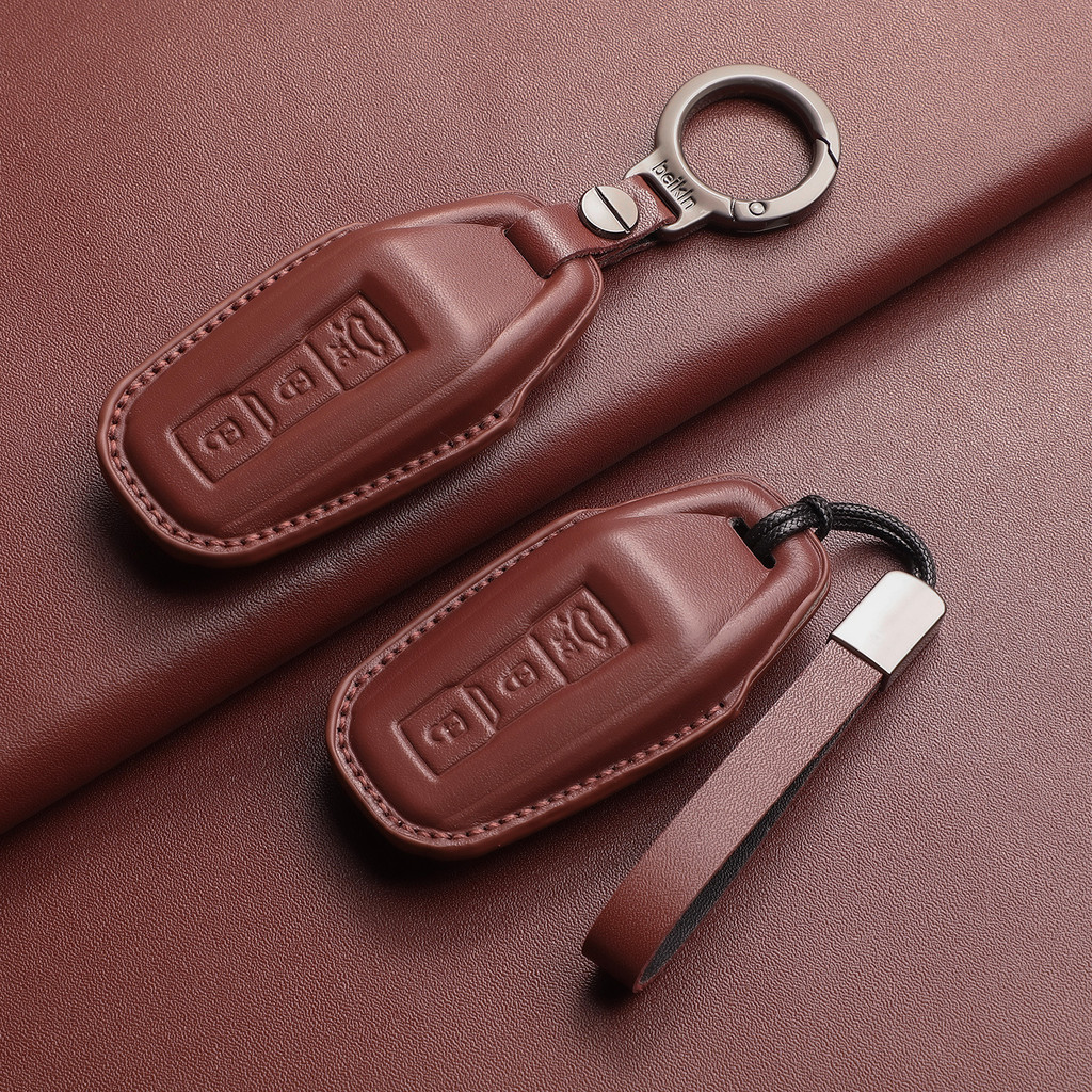 ขายร้อน-Audi A5L/A6L e-tron/Q6L Sportback e-tron Key Cover พวงกุญแจรถเคสป้องกัน