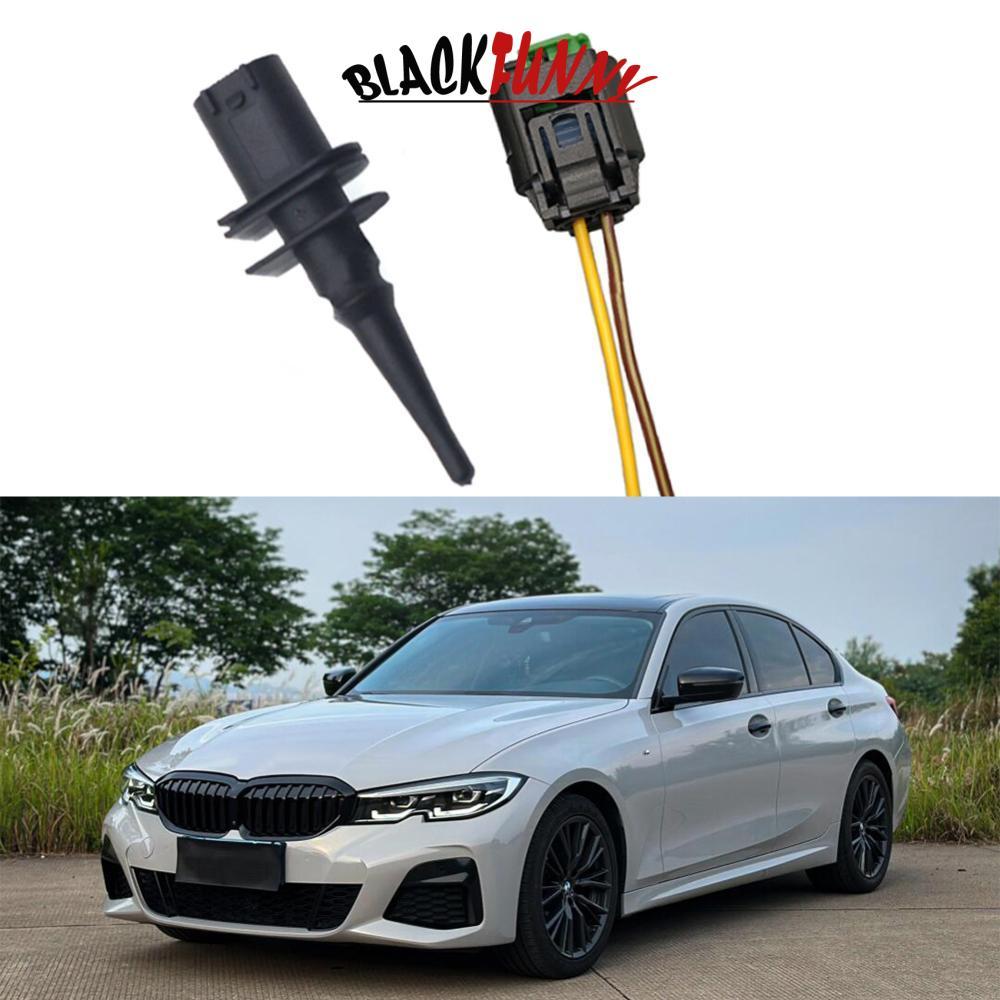 BLACKFUNNY รถนอกเซ็นเซอร์อุณหภูมิโดยรอบพร้อมอุปกรณ์เสริมสายเคเบิลสําหรับ BMW E46 E87 E90 E65 E38 658