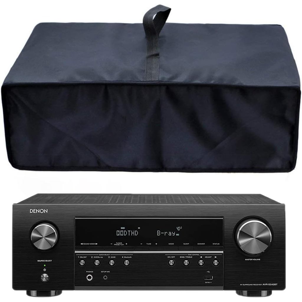 ฝาครอบกันฝุ่นผ้าไนลอนเข้ากันได้กับ Denon AVR-S540BT Receiver/Sony STRDH190/STRODH590/STDH790 Receive
