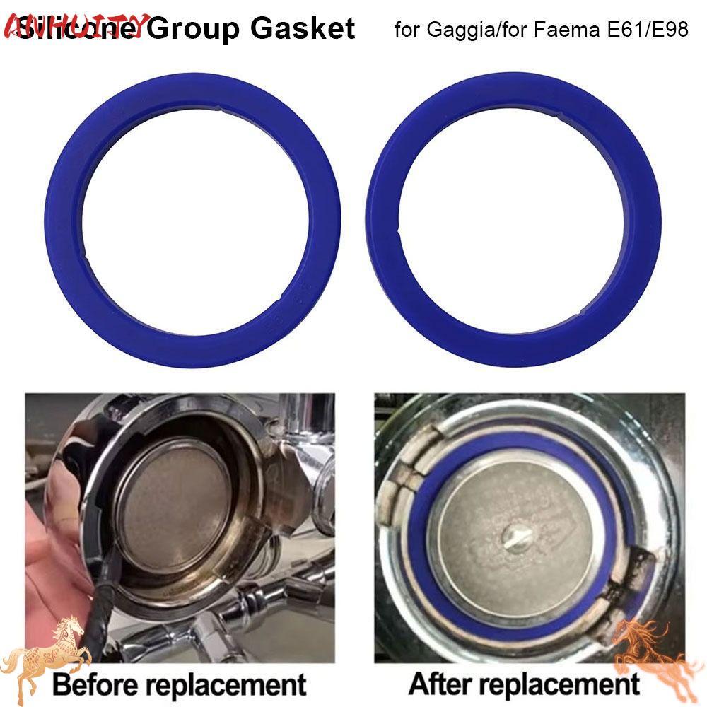 ANHUITYJ 1 ชิ้นหัวซีลชุด, E61 8.5 มม.ซิลิโคน Group ปะเก็น, Leakproof O-Ring สําหรับ Gaggia กาแฟ