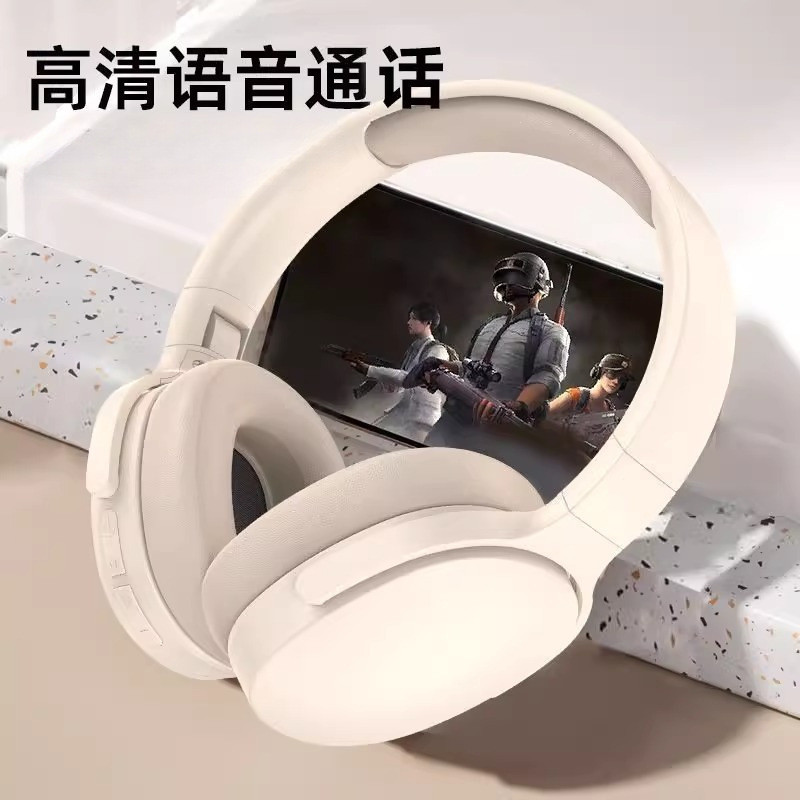 2025New head-mounted wireless Bluetooth headset, computer noise-cancelling earphones, ultra-long bat