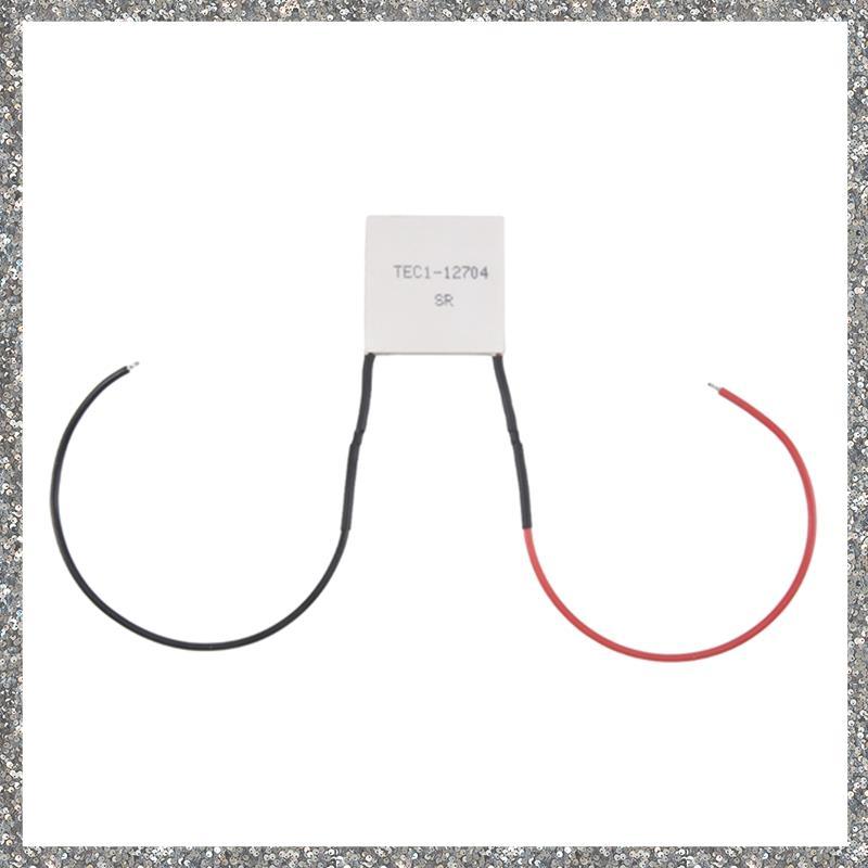[feidan33.ph] TEC1-12704 เทอร์โมอิเล็กทริกคูลเลอร์ Peltier 30mmx30mm TEC1 12704 องค์ประกอบโมดูล 12V4