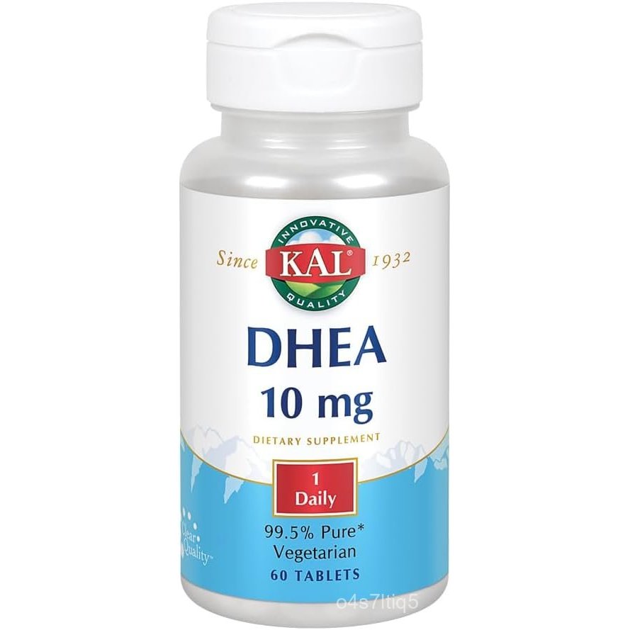 KAL DHEA-10 Tablets, 10mg, 60 Count
