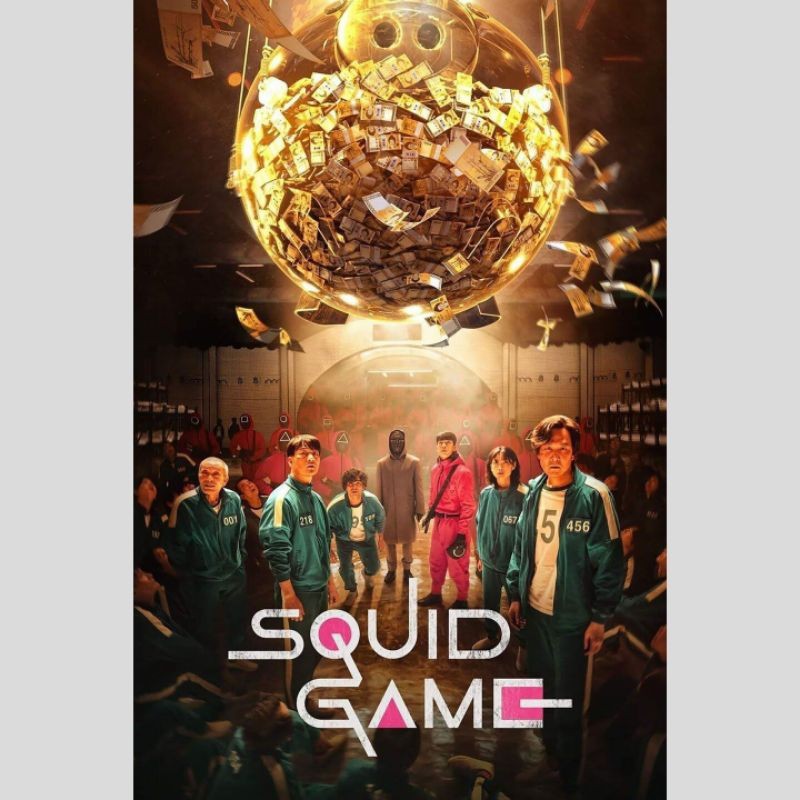 2021 Drakor Series Cassette "SQUID GAME" 2 Disk-end