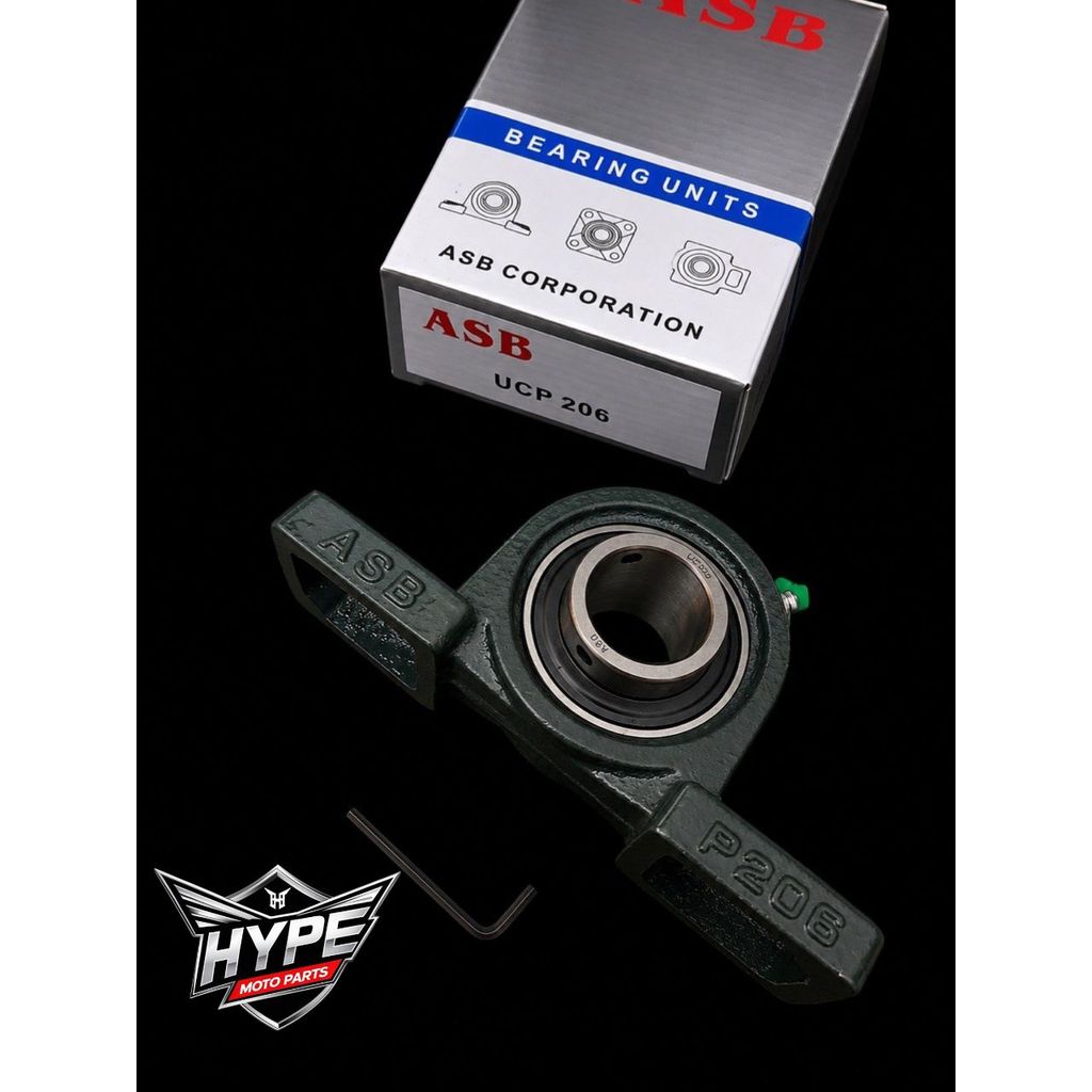 หมอนบล็อก UCP 206 AS 30mm ASB ORIGINAL