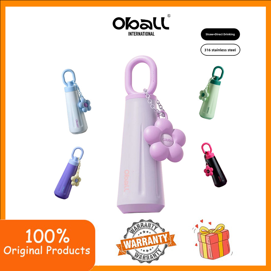 Oball Double Drinking Goddess Cup ขวดน้ําเย็นสแตนเลสเกรด 316L ความจุ 500ml