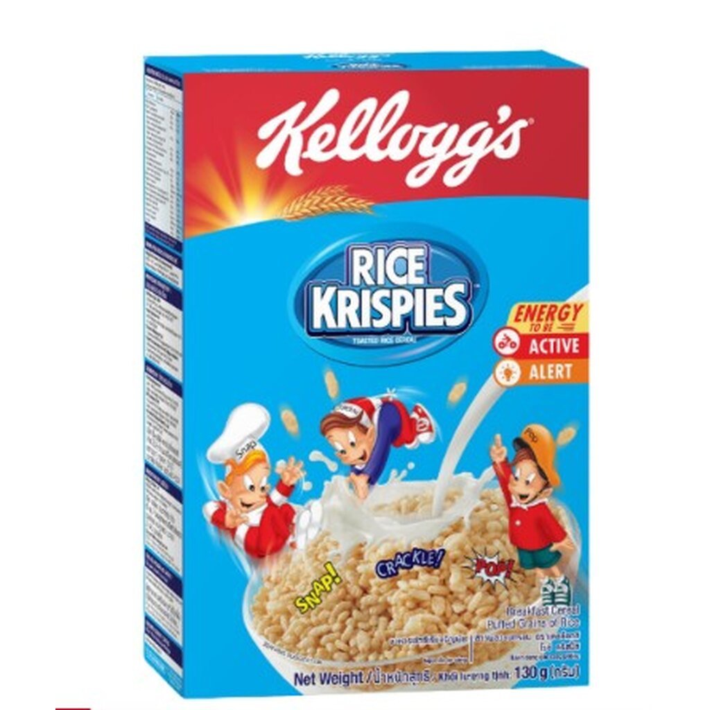 Kellog's Rice Krispy Cereal 130 g.ข้าวพองอบกรอบ (05-9717)