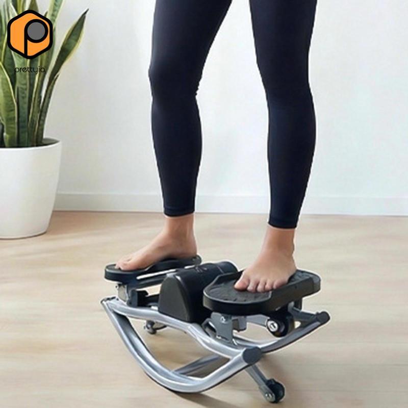 Prettyia Rock Stepper ด้านข้างพร้อมพรมปูพื้น Mini Stepper สําหรับโฮมออฟฟิศยิม