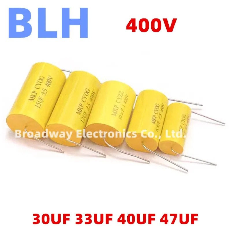 5PCS 400V DC Audiophiler Axial MKP Audio Grade Capacitor 30UF 306 33UF 363 40UF 406 47UF 476