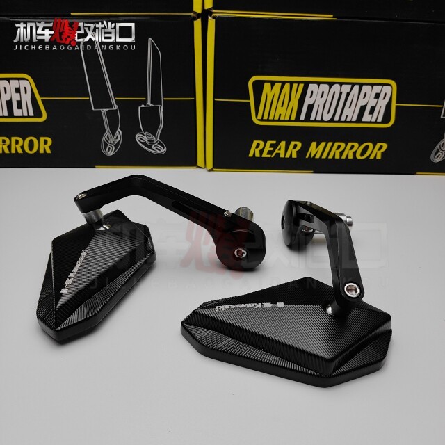 เหมาะสําหรับ Kawasaki Z1000 Z900 Z800 Z400 Z650 Handlebar กระจกมองหลัง ZH2 ดัดแปลง Reflector