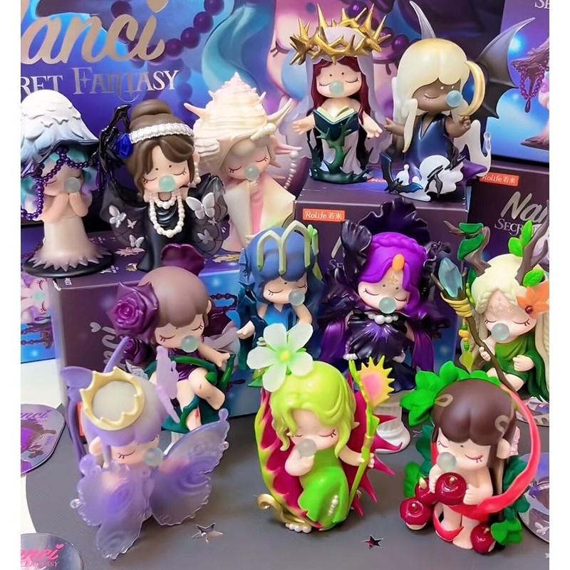 Ruolai Nanci Nanci Quiet Land Series รูปปริศนากล่องตกแต่งของขวัญ
