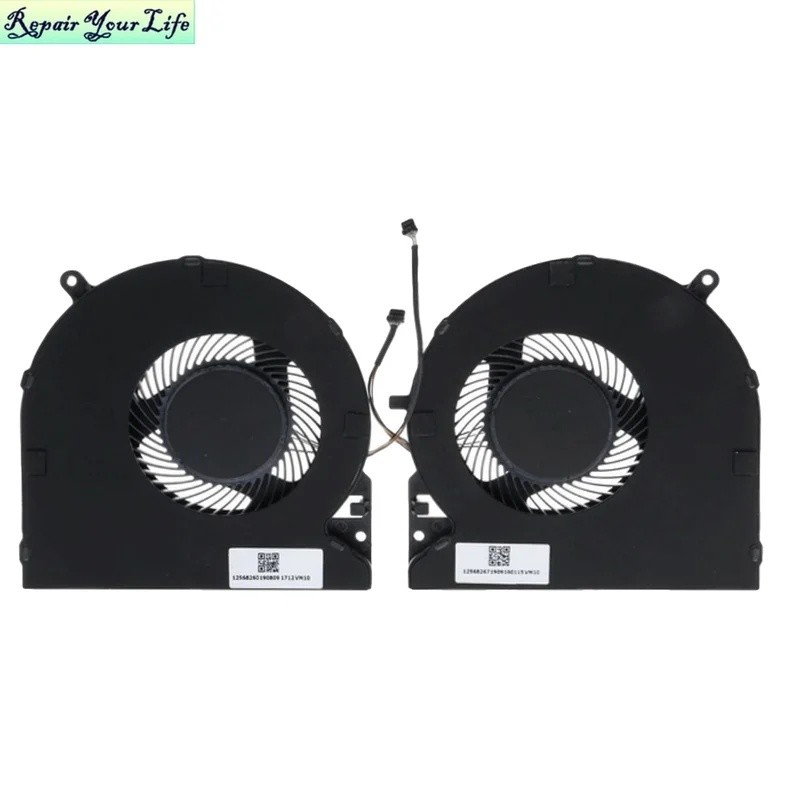 * คอมพิวเตอร์ CPU GPU พัดลมระบายความร้อนสําหรับ Razer Blade 15 RZ09-0301 02385 RZ09-0288 RZ09-0313 0