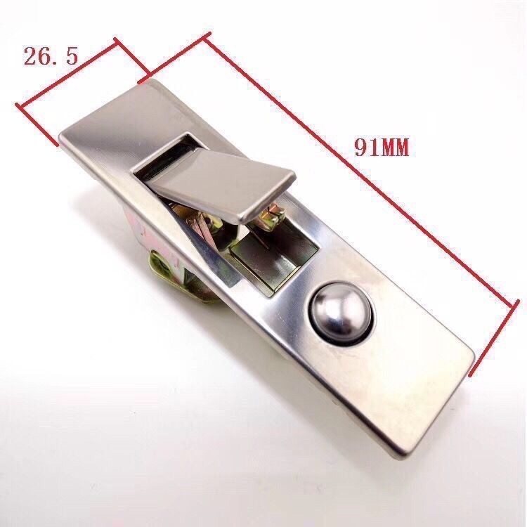Fire Bolt กล่องล็อค MS507 Fire กล่องประตูล็อคปุ่ม Bounce Lock Fire Bounce กล่องสแตนเลส Bounce Lock