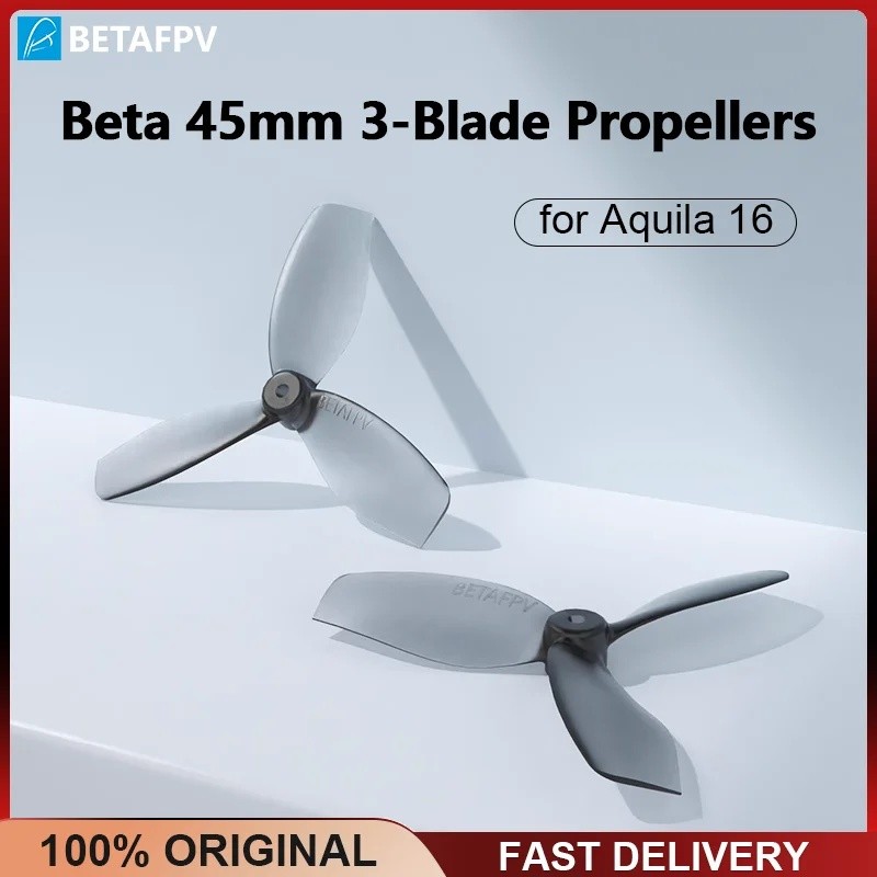 HB BETAFPV Beta-45mm 3 ใบมีดใบพัดสําหรับ Aquila16 Brushless Quadcopter