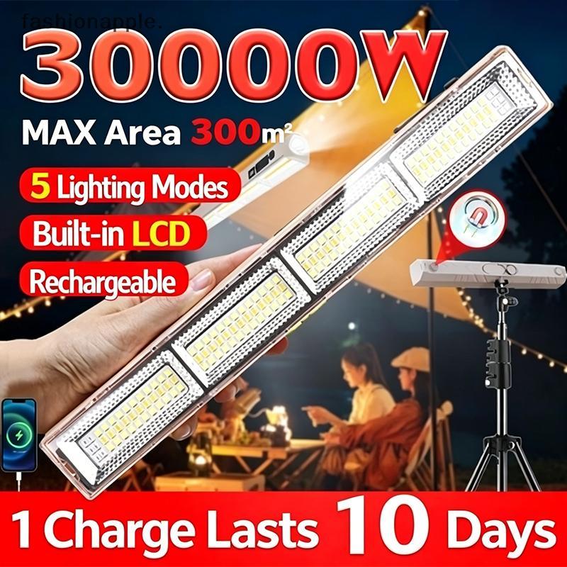 Form & Art Type-C ชาร์จ Camping LED โคมไฟความสว่างสูงแม่เหล็กตะขอแขวน 5 ความเร็วสําหรับเต็นท์เดินป่า