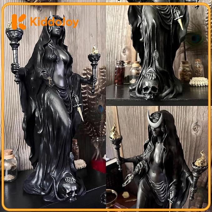 ในสต็อก Halloween Hekate Niktipolos The Witch of The Night ตุ๊กตาเครื่องประดับตกแต่ง