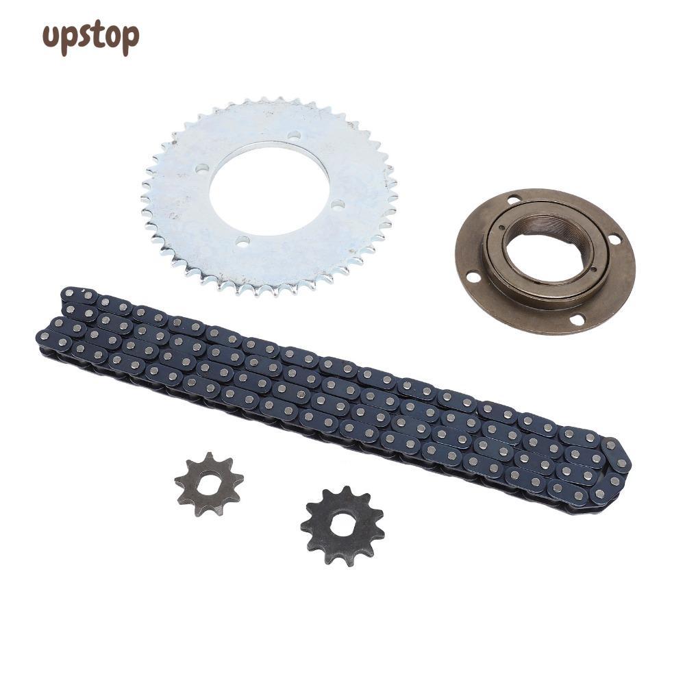 UPSTOTO T8F ชุดโซ่สเตอร์, Toothless Flywheel 44T สเตอร์หลัง T8F ชุดโซ่เกียร์, ทนทาน 116 Links Chain 