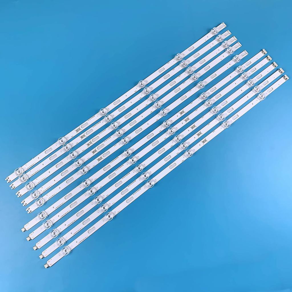 10pcs LED Backlight แถบสําหรับ Samsung 65 ทีวี UN65TU7000FXZA UN65TU8000FXZA UN65TU8300FXZA JL.D650C
