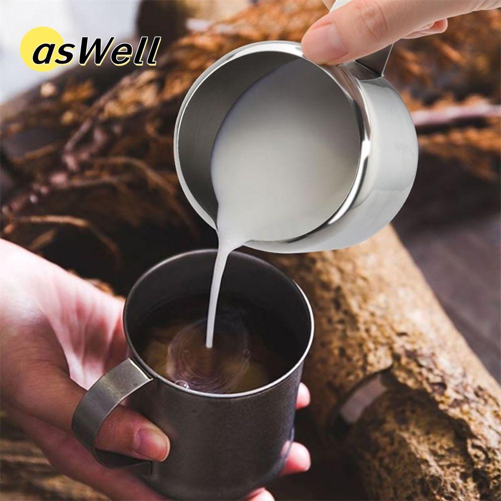 ASWELL Cream Frothing Cup Coffeeware สแตนเลส