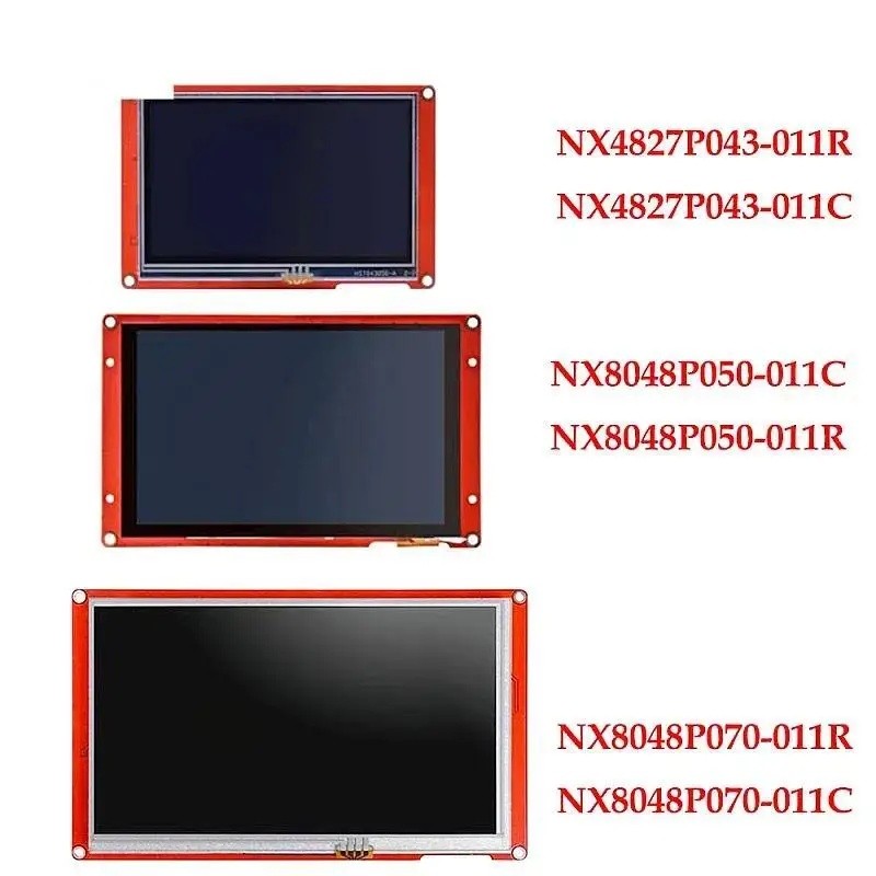 GLZA NEXTION 4.3/5.0/7.0 อัจฉริยะ LCD Touch Display โมดูล NX8048P070-011C/R มัลติฟังก์ชั่น HMI Resis