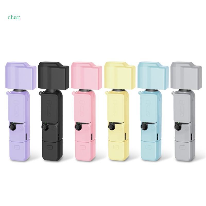 Char เคสป้องกันกล้องแบบยืดหยุ่นสําหรับเครื่องบันทึกวิดีโอ Pocket 4 ให้คลุมทั้งหมด