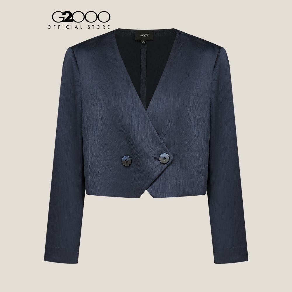 G2000 เสื้อแจ็คเก็ตสำหรับผู้หญิง Regular Fit ทรง Regular Fit รุ่น 5328100077 สีกรมท่า