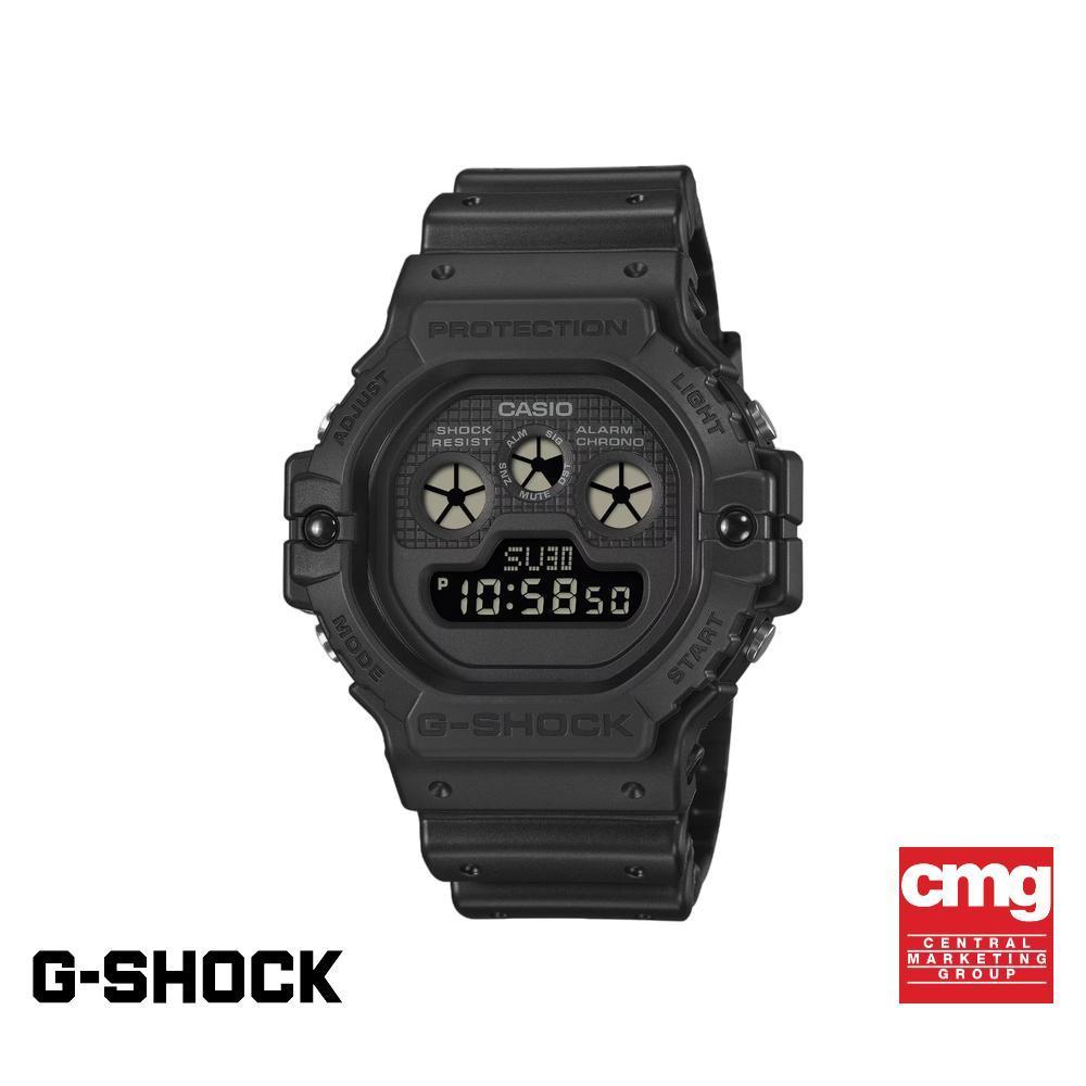 CASIO นาฬิกาข้อมือผู้ชาย G-SHOCK รุ่น DW-5900UBB-1DR สายเรซิ่น สีดำ