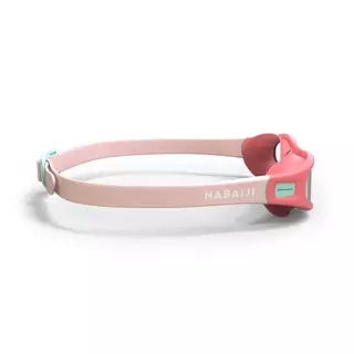 Decathlon Swimming Goggles Soft - Clear Lenses - Size S แว่นตาว่ายน้ำชนิดเลนส์ใส รุ่น Soft ขนาดเล็ก - Pink