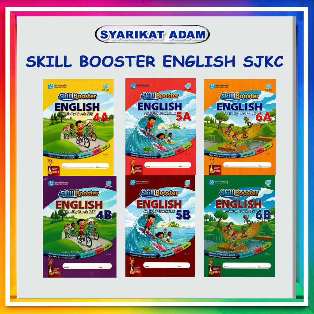 [ADM] SKILL BOOSTER ENGLISH ACTIVITY BOOK SJKC TAHUN 4-6