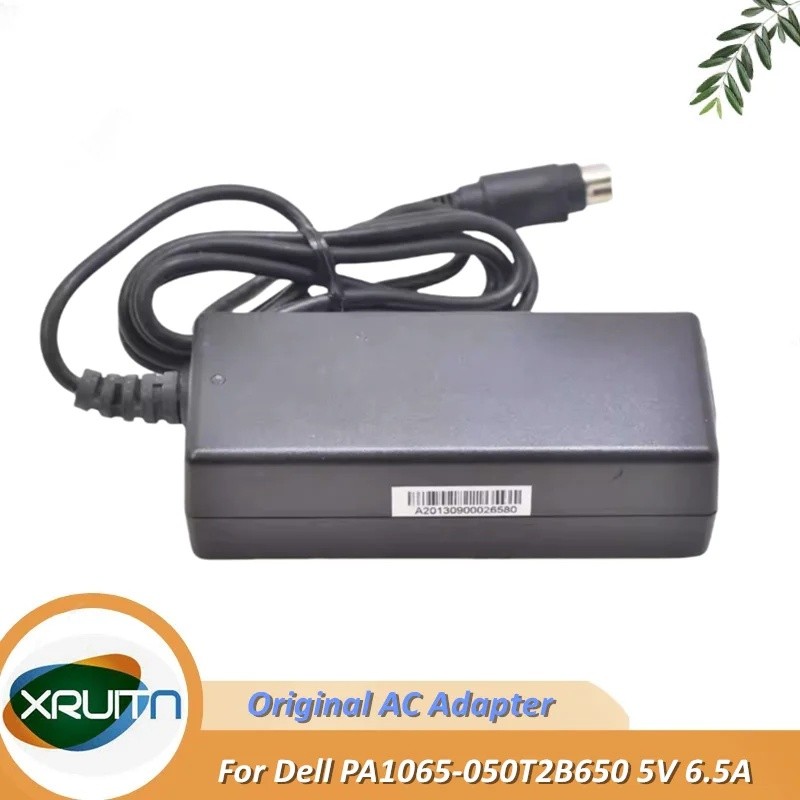 Original PA1065-050T2B650 5V 6.5A AC Adapter Charger สําหรับ Dell D3000 XPS DOCKING STATION Y5T3Y 0Y