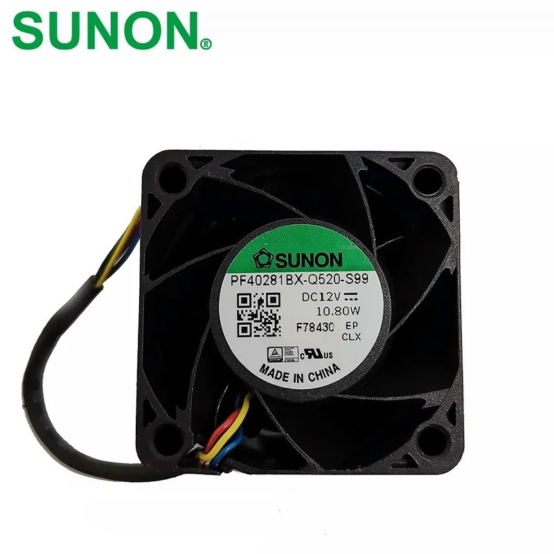 สําหรับ Sunon PF4021BX-Q520-S99 4028 12V 10.8W PWM 4-p axial cooling fan