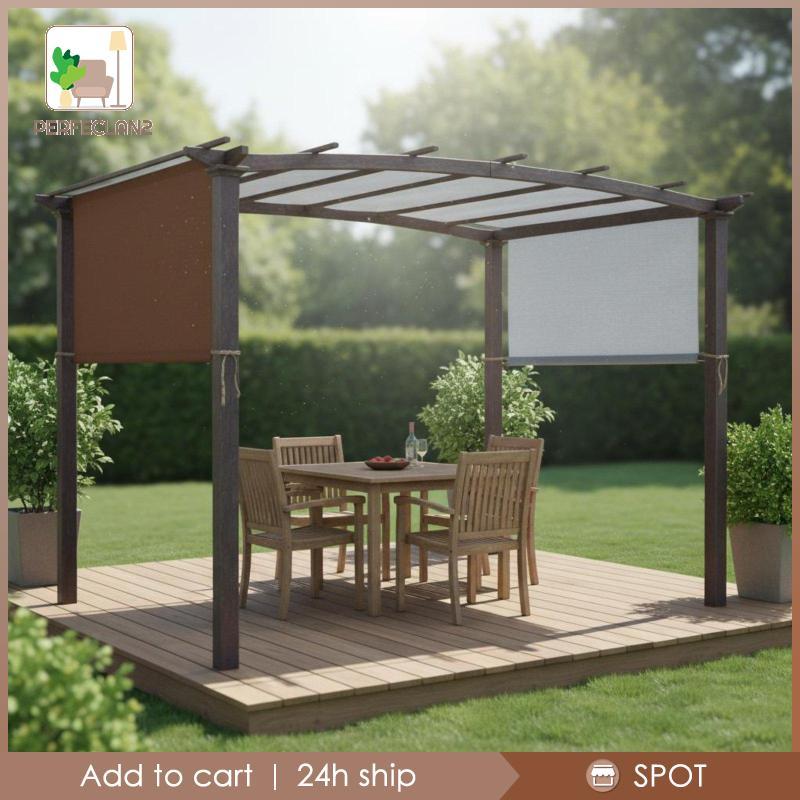 [Perfeclan2] Replacement Pergola Canopy กันฝุ่น Pergola Sun Shade Panel สําหรับลาน, สวน