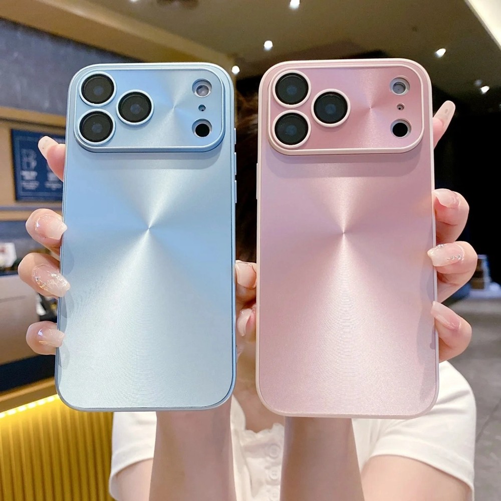 หรูหราเลเซอร์ Aurora CD เนื้อเลนส์ปกป้อง Frosted เคสโทรศัพท์สําหรับ OPPO Reno 9 8 7 6 5 Pro Plus 8T 